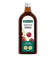 SOK Z MALIN 100% płyn 500 ml PREMIUM ROSA