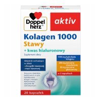 DOPPELHERZ ACTIV KOLAGEN 1000 STAWY 20 kapsułek