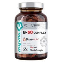 MYVITA SILVER Witamina B-50 Complex MAX 60 kapsułek