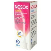 NOSOX JUNIOR aerozol do nosa 0,025% 10 ml