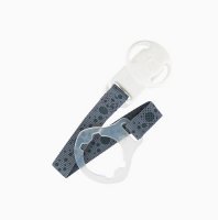 TWISTSHAKE Klips do smoczka Pastel szary 1 sztuka