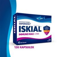 ISKIAL IMMUNO MAX + CYNK 120 kapsułek