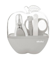 AKUKU zestaw do pielęgnacji APPLE case-grey (A0473)