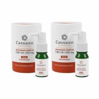 CANNATEO Olejek CBD 1500 mg  2 x 10ml