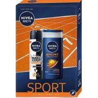 NIVEA MEN ZESTAW ULTIMATE SPORT antyperspirant spray 150 ml + żel pod prysznic 250 ml