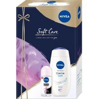 NIVEA ZESTAW SOFT CARE antyperspirant 50 ml + żel pod prysznic 250 ml