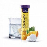 PROTEGO ODPORNOŚĆ z Witaminą D3 2000 20 tabletek musujących