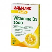 WITAMINA D3 2000 60 kapsułek Walmark Plus