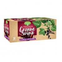 GRZANE WINO z czarną porzeczką Herbatka 30 saszetek
