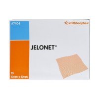 JELONET Opatrunek parafinowy z gazy 10 cm x 10 cm 1 sztuka