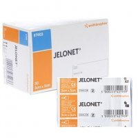 JELONET Opatrunek parafinowy z gazy 5 cm x 5 cm 1 sztuka