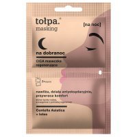 TOŁPA MASKING na dobranoc CICA maseczka regenerująca saszetka 2 x 5 ml