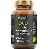 PHARMOVIT BIO Pamięć i koncentracja 60 kapsułek