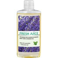 FRESH JUICE Olejek pielęgnacyjny do masażu MINT & LAVENDER + ALOMD OIL 150 ml
