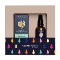 GIFT OF NATURE ZESTAW prebiotyczny krem do cery mieszanej 50 ml + serum 30 ml