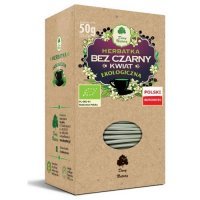 DARY NATURY bez czarny kwiat BIO ekologiczny 25 x 2 g