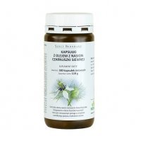 SANCT BERNHARD Olej z nasion Czarnuszki siewnej 500mg, 180kaps.