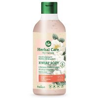 HERBAL CARE płyn micelarny kwiat róży z kwasem hialuronowym 400ml zapas FARMONA