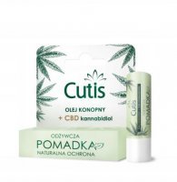 CUTIS Odżywcza pomadka z olejem konopnym + CBD 5g
