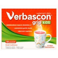VERBASCON GRIP KIDS proszek 10 saszetek