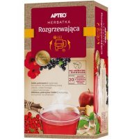 HERBATKA rozgrzewająca z imbirem 20 saszetek APTEO NATURA