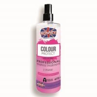 RONNEY PROFESSIONAL Dwufazowa mgiełka  do pielęgnacji włosów farbowanych 475 ml