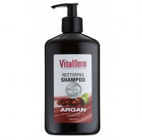 VITALDERM Szampon odbudowujący z olejem arganowym 400 ml
