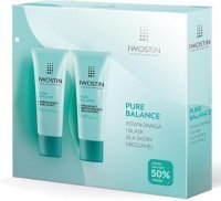 IWOSTIN PURE BALANCE ZESTAW Krem na dzień 50 ml + krem na noc 50 ml