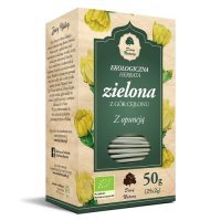 DARY NATURY Herbata Zielona z opuncją EKO 25 saszetek x 2 g