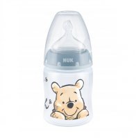 NUK FIRST CHOICE+ KUBUŚ PUCHATEK Butelka ze wskaźnikiem temperatury 0-6 miesiąca 150 ml (743.932)