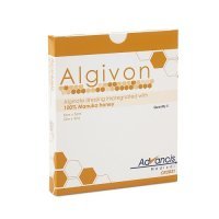 ALGIVON Opatrunek alginianowy z miodem Manuka 5 x 5 cm