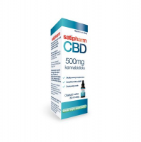SATIPHARM CBD Olej smak mięta pieprzowa 500 mg kannabidiolu 30 ml