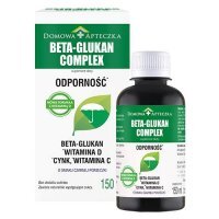 DOMOWA APTECZKA Beta-Glukan Complex płyn o smaku czarnej porzeczki, 150 ml