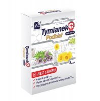 DR VITA Tymianek plus podbiał 8 pastylek do ssania bez cukru