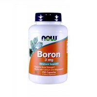 NOW FOODS BORON 3 mg 250 kapsułek