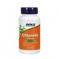 NOW FOODS CHLORELLA 1000mg 60 tabletek