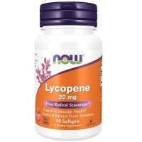 NOW FOODS LYCOPENE 20mg 50 kapsułek