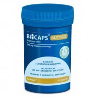 BICAPS BUTYRIC 240 mg kwasu masłowego 60 kapsułek