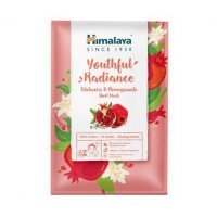 HIMALAYA Maska na tkaninie Młodzieńczy blask z Szarotką i granatem 30 ml