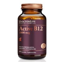 DOCTOR LIFE Active B12 1000 mcg 60 kapsułek