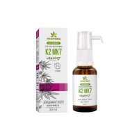 HEMP KING Witamina K2MK7 w kroplach w bio oleju konopnym 30 ml