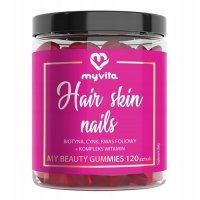 MyVita Hair skin nails Żelki, 120 szt.