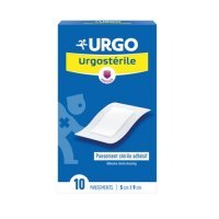 URGO Urgosterile opatrunek 5 cm x 9 cm 10 plastrów