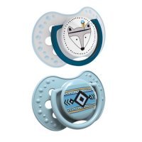 LOVI Smoczek silikonowy dynamiczny 18+ miesiący INDIAN SUMMER 22/876 boy