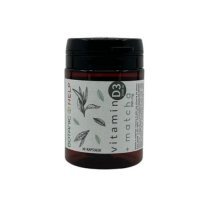 BOTANIC HELP Vitamin D3 2000 IU + Matcha 590 mg 30 kapsułek