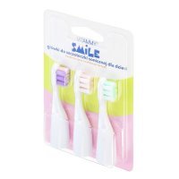 VITAMMY SMILE końcówki do szczoteczki sonicznej ZESTAW II (kotek, wiewiórka, lisek) 3 sztuki