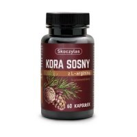 SKOCZYLAS Kora Sosny z argininą, 60 kaps.