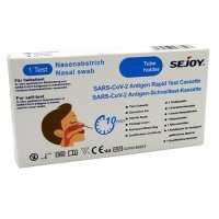 TEST SEJOY wymazowy antygenowy do samokontroli COVID 19 SARS-CoV-2