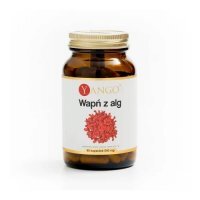YANGO Wapń z Alg Czerwonych, 90 kaps.
