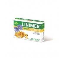 GAL LINIMER D3 2000 IU Witamina D3 w oleju lnianym 60 kapsułek
